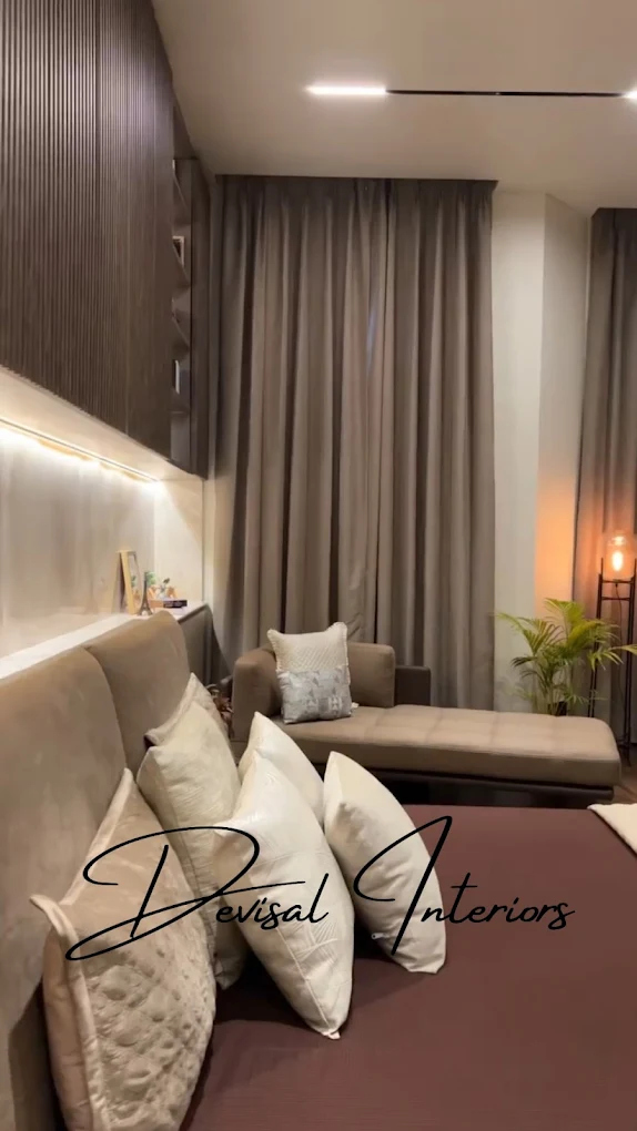 Custom interior furniture and wall design